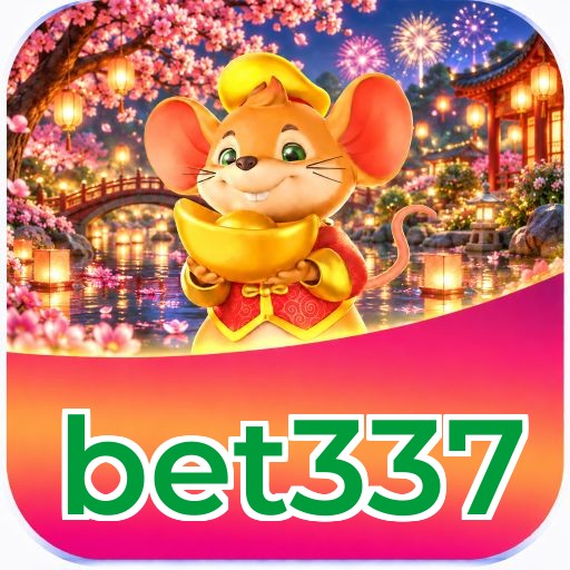 Interface da plataforma bet337 mostrando slots populares e bônus de boas-vindas